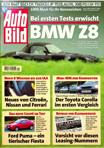 Deckblatt Auto Bild (31/1997)